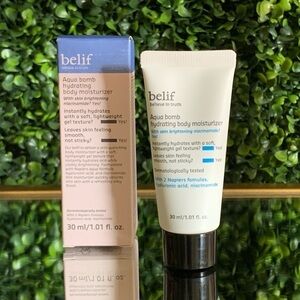 belif Aqua Bomb Hydrating Body Moisturizer | NEW | 30mL Hyaluronic Niacinamide